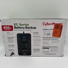 New   Cyberpower Ec850lcd Ecologic Battery Backup   Surge Protector Ups System