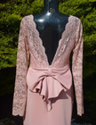 City Goddess Lace Maxi Dress Size 14 Uk Evening Wedding Ball Cruise Prom Party