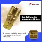 Air Compressor Hose Kit 15pc Air Line Fittings Connectors Pneumatic Accessories