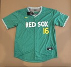 2025 Jarren Duran Boston Red Sox Fenway Green City Connect  16 Jersey Size Lg