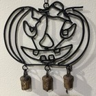 Vintage Cast Iron Cross Christian Wall Decor Rustic Decorative 9 5  X 6 25 