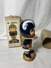 Vtg Los Angeles Rams Sports Specialties Bobble Head Original Box Rare Gold Base 