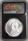 2019 South Africa 1 Oz   999 Silver Krugerrand Coin Ngc Ms70 1st Day Production
