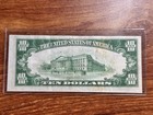 1929  10 Ten Dollar National Currency Frb Of Chicago Note G00827452a