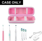 Travel Case For Oral-b   Philips Sonicare Electric Toothbrushes - Pink