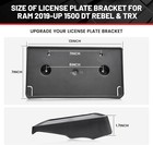 Front License Plate Bracket 68274219ad For 2019-2024 Ram 1500 Trx 1500 Rebel