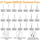 739pcs Automotive Electrical Connector Pins Kit Terminal Removal Tool Wire Seals