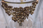 Glass Ice Bucket Large Champagne Cooler Arthur Court Vintage