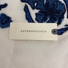 Anthropologie Long-sleeve Floral Embroidered Top Women s Size M Ivory
