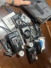 Lot Of 19 Vintage Film Cameras Accessories Kodak Canon Minolta Vivitar Read