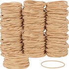 Rubber Bands Size 400pcs Approximately 0 45lb Elastic Band Beige Small Rubber   