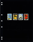  4 75 Scott Value - 2000 Tunisia Flowers  all 5 Values  Scarcer Cv Mnh Nh Umm