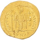   340312  Coin  Justinian I  Solidus  527-565  Constantinople  Au  G  Old
