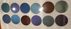 12 Pc Lot 200mm 8  Semiconductor Silicon Wafers Different Color Plating Crafts