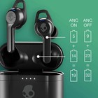 Skullcandy Indy Xt Anc - Active Noise Canceling Wireless Earbuds  true Black 