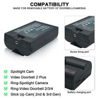 Genuine Ring V4 Battery For Ring Camera Doorbell Solar Floodligh 2 3 4 3 Plus Us