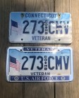 Vintage License Plates Veteran Military Air Force Usaf Plate Sign Decor Art Usa