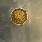 1860 Icg Ms64 Ca Fractional Style Gold Coin
