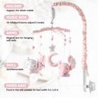 Baby Crib Mobile - Elephant Mobile For Crib With 28 Inches Mobile Arm And 35    