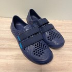 Plae Kids Navy Blue Water Shoes Hook And Loop Closed Toe Size 4