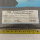 Steiner 322-6x6 Tinted Transparent Vinyl 14 Mil  Flame Retardant Curtain 6  X 6 