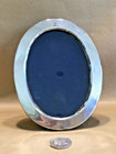 Edwardian 1907 Sterling Silver Oval Photo Frame Maker R U   Co Birmingham Assay