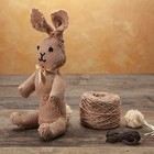 Trixi The Bunny Rabbit W Pattern   Organic Cotton Yarn Kit For Pin Loom Weaving