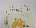 Signed By 5   current 93  Limited Ed Poster Nyc 1996 Cashmore  Mcdowell  Tibet