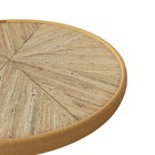 Wooden Vintage Round End Coffee Side Table Pedestal Leg Accent Drink Table 20 