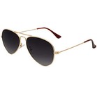 Classic Aviator Sunglasses Polarized Stainless Steel Frame Unisex For Hiking