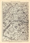 1917 Antique Paris City Map Wall Decor Vintage Map Of Paris Set Of 2 Maps 3119