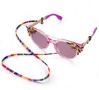 4 Pack Adjustable Eyeglass Strap Neck Cord Holder Lanyard Glasses Sunglasses