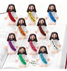 25 Pcs Little Jesus Love You Figures Original Figurines Mini Little Rubber Loves
