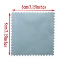 Sterling Silver Gold Jewelry Polishing Cleaning Cloths 50pcs Jewelry Care