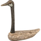 Primitive 9 75  Weathered Wood Goose Table Top Sitter Vtg Style Country Decor