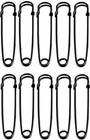 2 Inch Heavy Duty Giant Black Safety Pins 30 Pieces