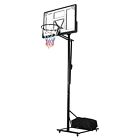 Portable Basketball Hoop System 8-10 Ft Adjustable W weight Bag Wheels Outdoor