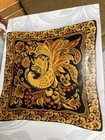 Autumn Plumage Needlepoint Kit 1758 Open Started Pillow 16 X 16