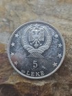 Albania 5 Leke 1968 Silver Proof Km 49 Rare 