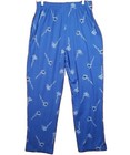 Pga Tour Mens M Golf Club Print Sleepwear Pajama Pants Blue Pockets Soft Touch
