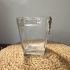 Vintage Arthur Court Grape Ice Bucket Glass Champagne Wine Chiller With Tongs