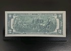 1976          Bicentennial Two Dollar  2 Bill Currency Note    crisp Uncirculated    698