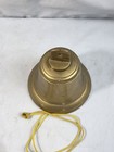 Vintage Solid Cast Brass Nautical Ship s Bell Dinner Tavern 1930s 1940s   134