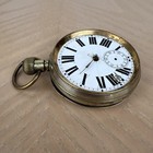 Antique Goliath  Xl Pocket Watch Swiss 19th Early 20th Century  Still Ticking 