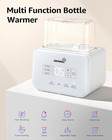 Baby Bottle Warmer  Grownsy 8-in-1 Fast Milk Warmer With Timer Breastmilk Or For
