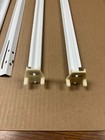 Drawer Slides  23 1 2  Cabinet  White  3 4 Ext  With P-bend 260 Brackets