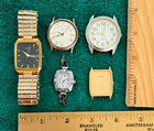 Vintage Watch Lot For Parts Or Repair Seiko Timex Quartz Not Working Not Tested
