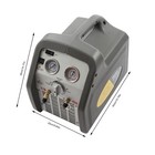 Portable Refrigerant Recovery Machine 3 4 Hp Single Cylinder Hvac Recycling Tool