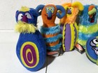 Melissa And Doug Silly Monster Bowling Plush Indoor Game Set Of 6 Pins 1 Ball