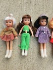  5  Vtg Kitty Coed Dolls By Huggles Fun World Hong Kong Lot Of 5 Rare